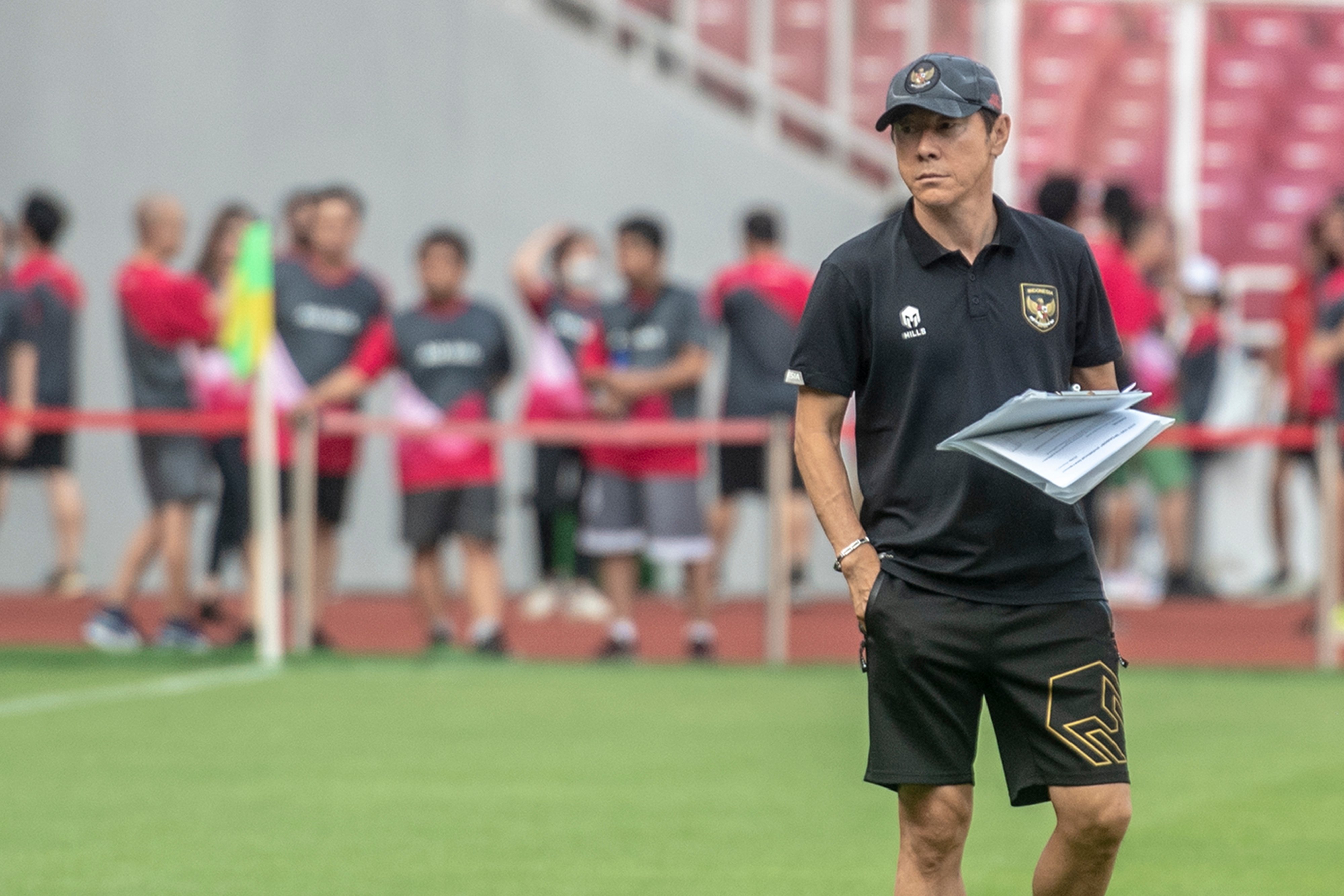 Pelatih timnas Indonesia Shin Tae Yong