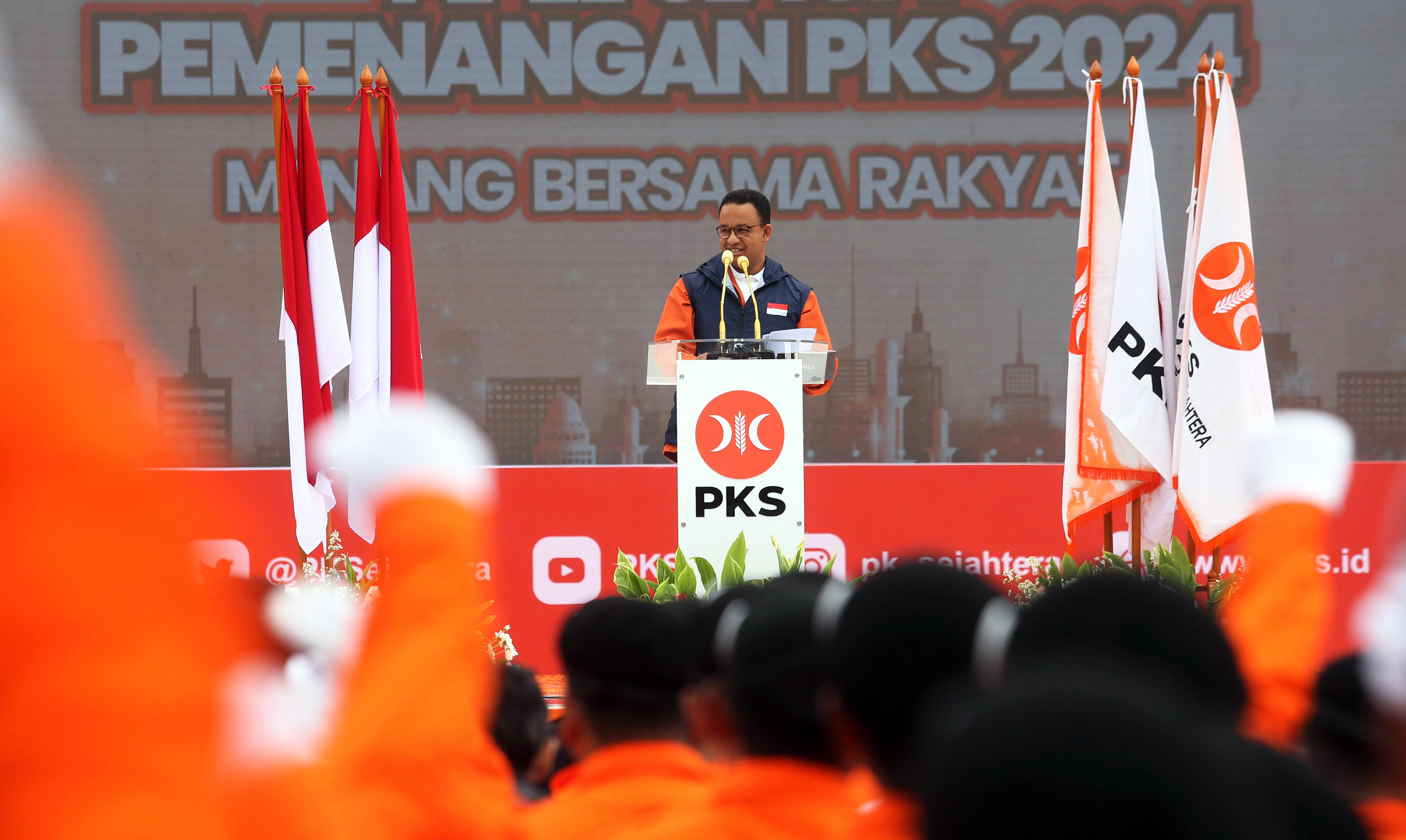 Bakal calon presiden Partai NasDem yang juga diusung PKS, Anies Baswedan.