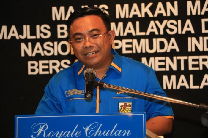 Ketua Umum DPP KNPI Haris Pertama.  