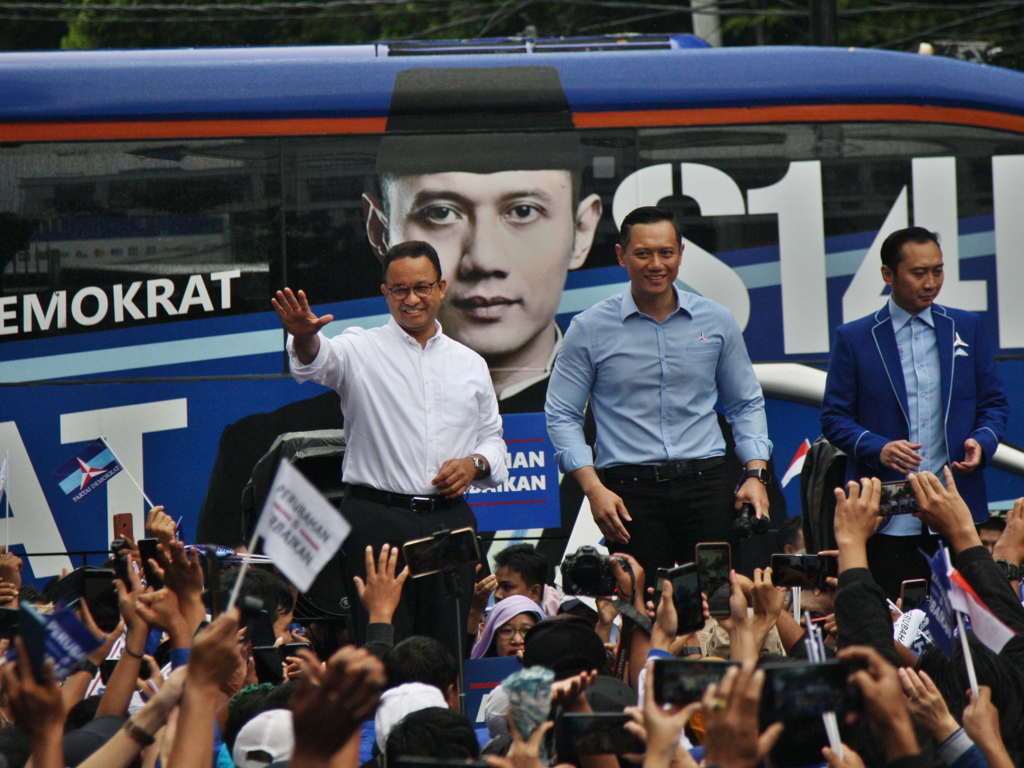 Terpukau dengan Simpatisan Demokrat, Anies: Semangat Songsong Perubahan Luar Biasa