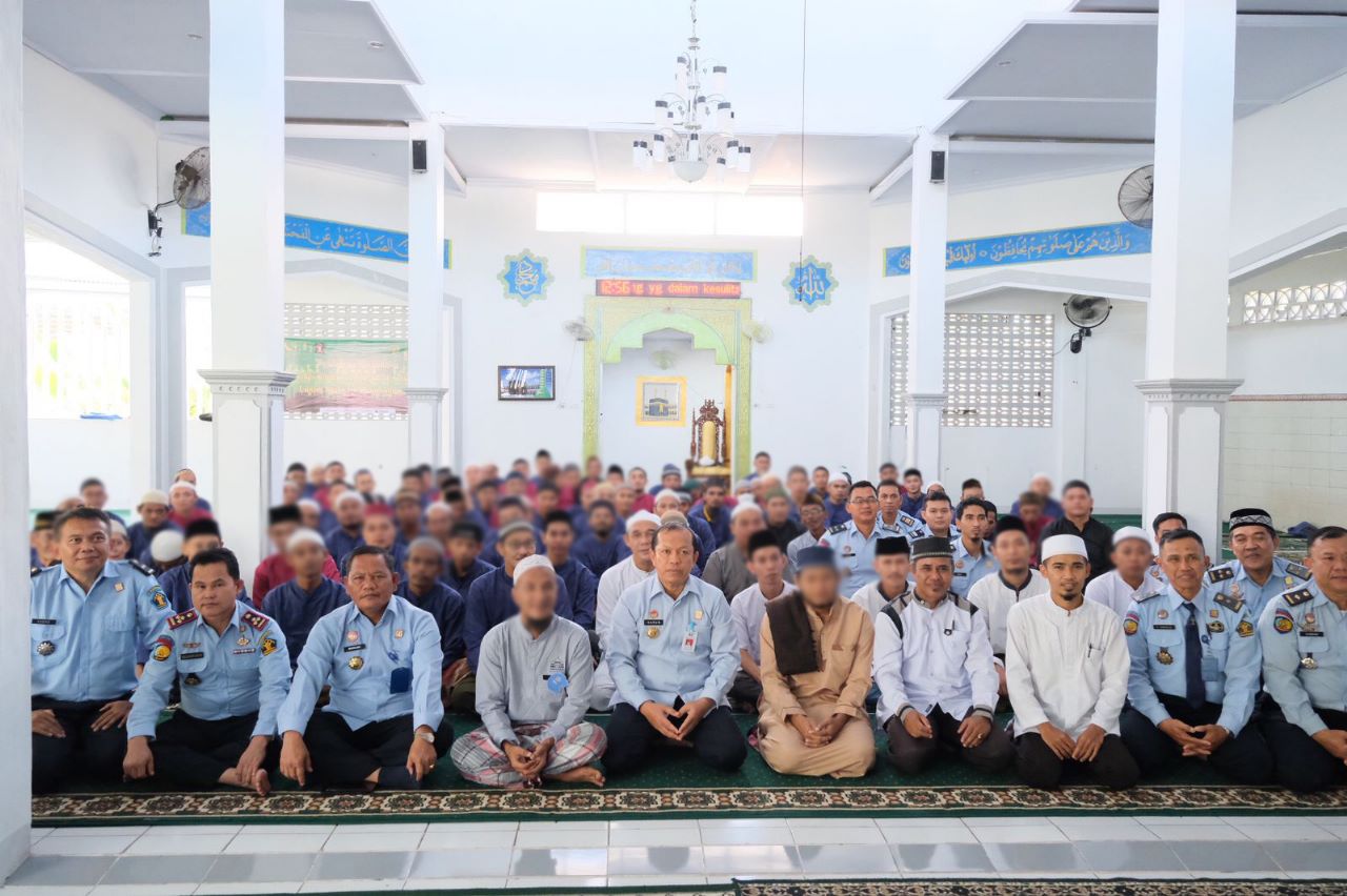 Lomba MTQ yang digelar Kemenkumham babel untuk WBP