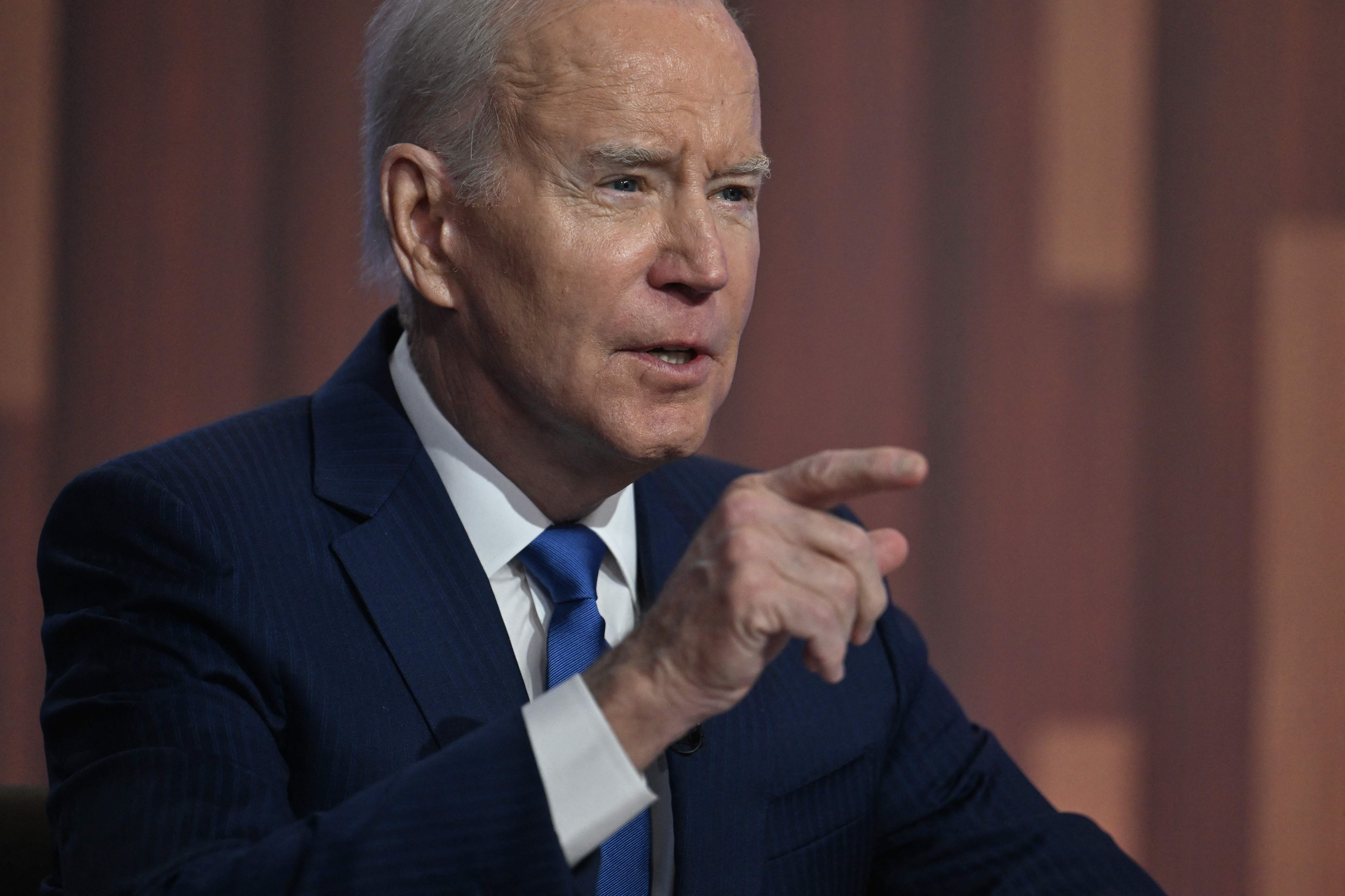 Presiden AS Joe Biden dalam pleno virtual KTT untuk Demokrasi 