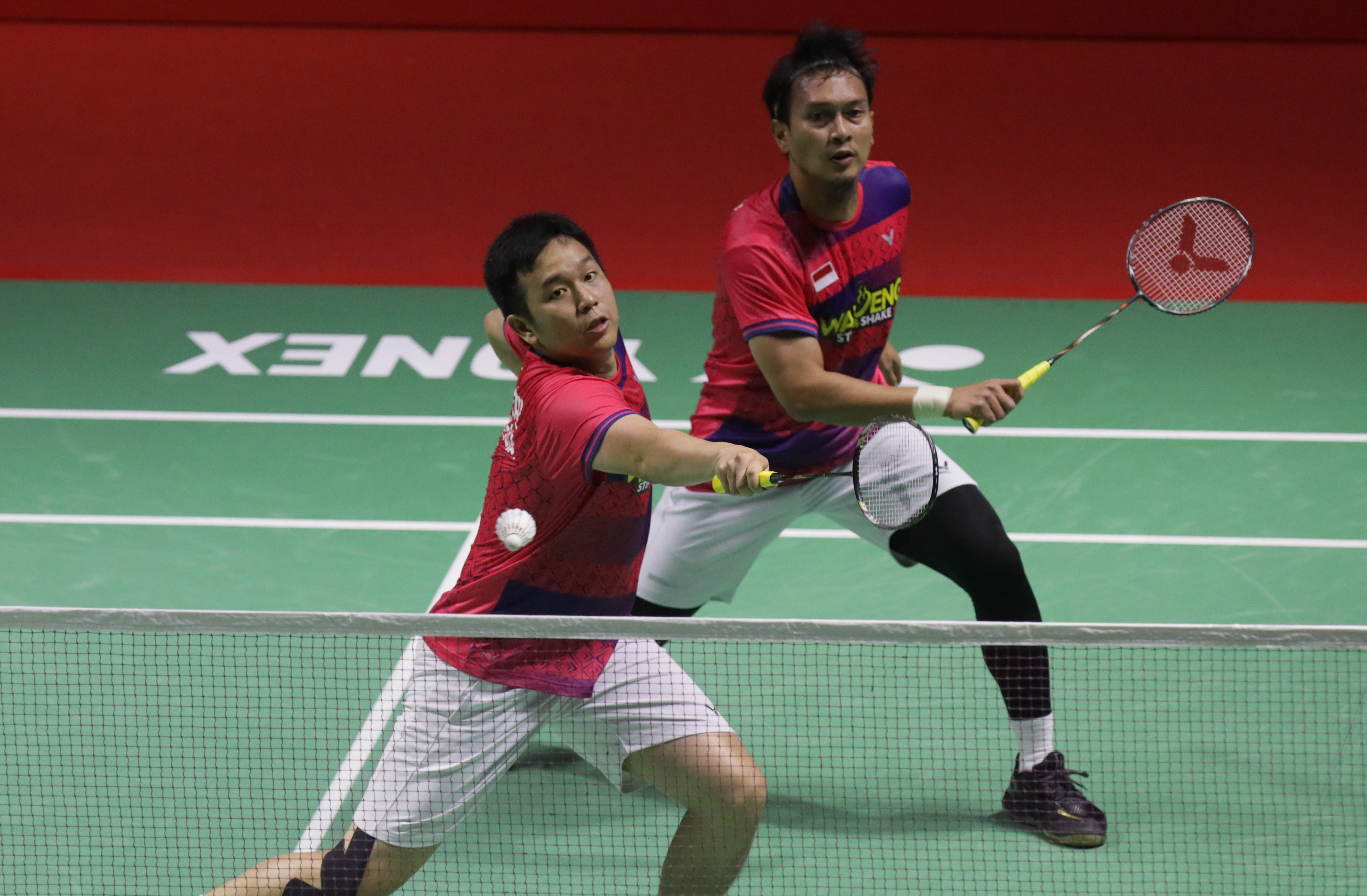 Ganda putra Mohammad Ahsan dan Hendra Setiawan