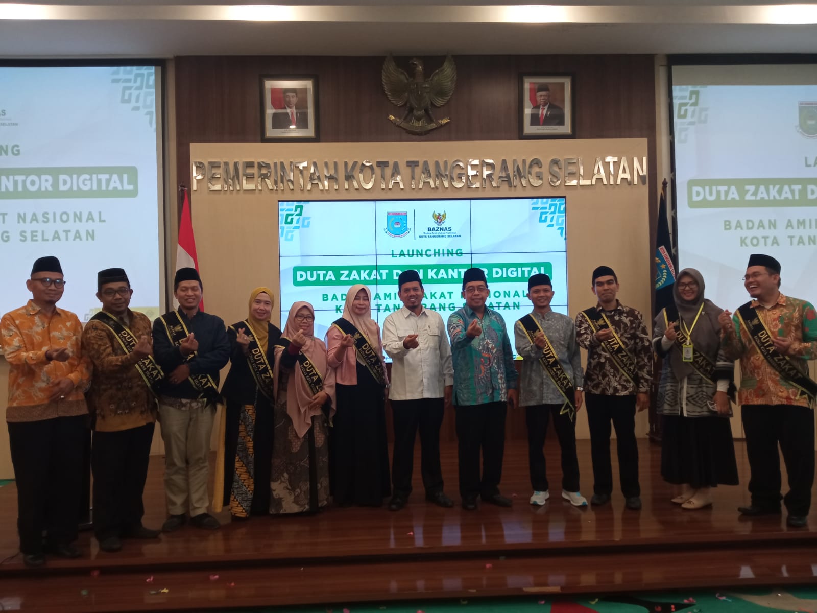 Baznas Tangsel Luncurkan Kantor Digital Dan Kukuhkan Duta Zakat