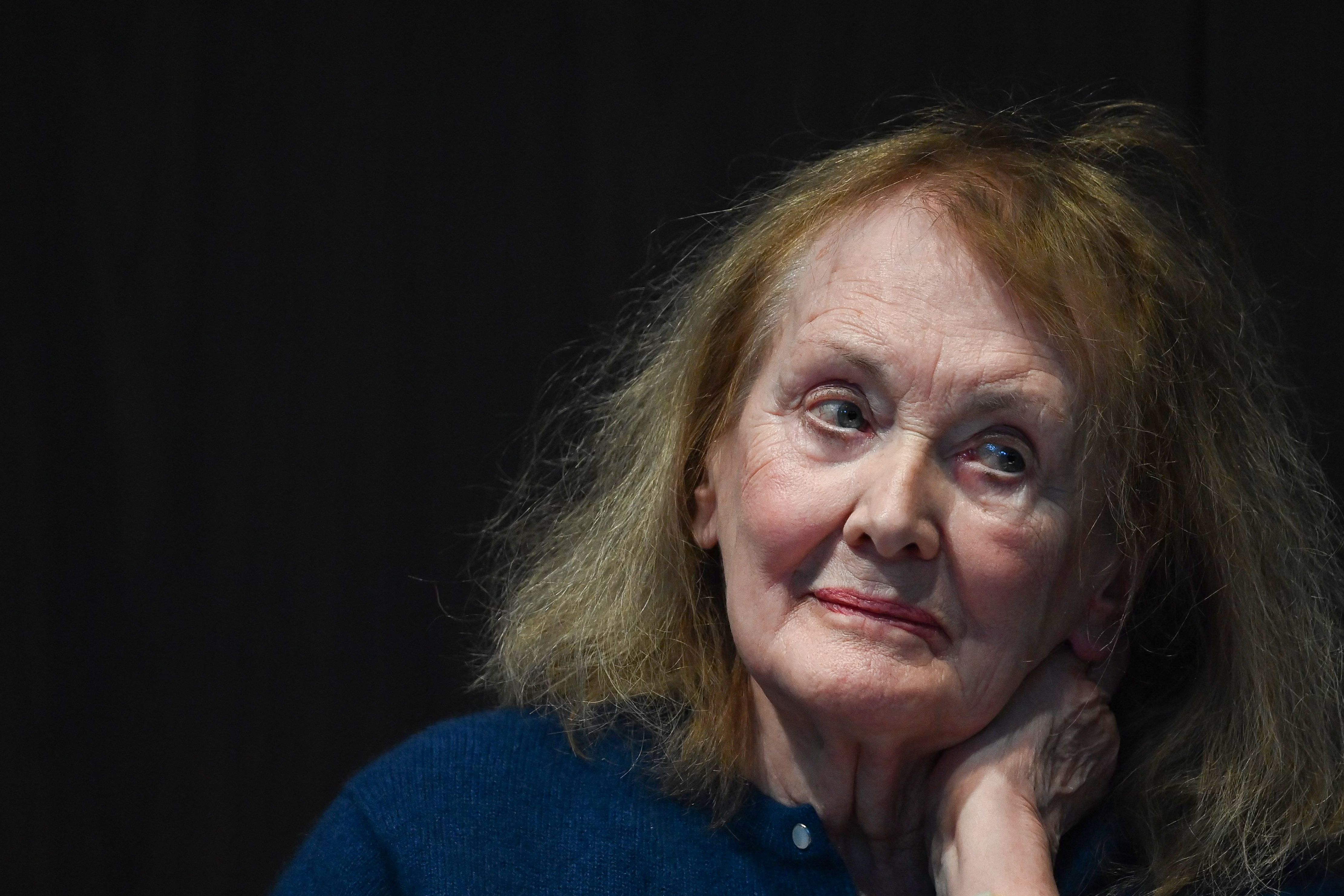 Peraih Nobel Sastra 2022 Annie Ernaux.