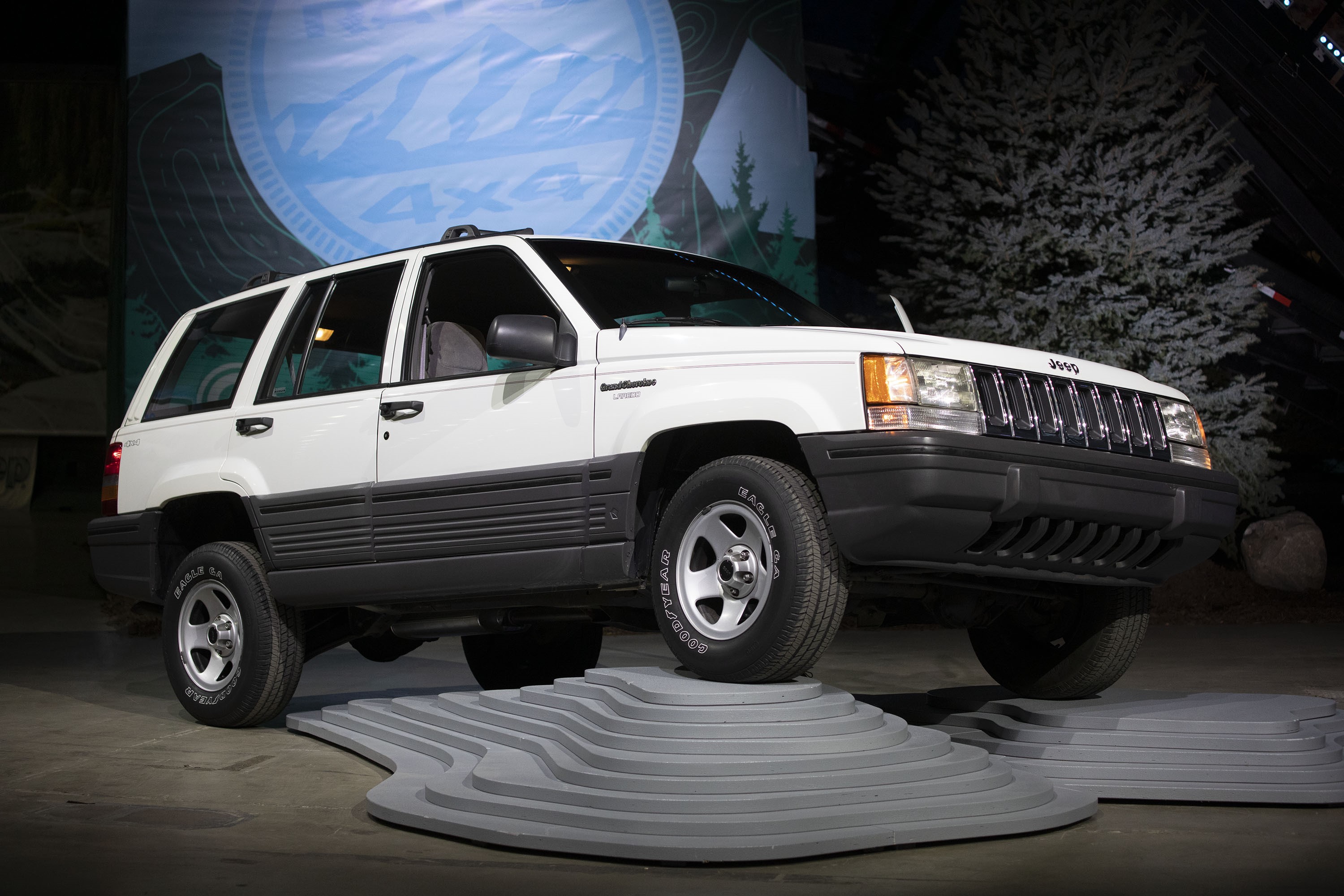 Ilustrasi salah satu produk mobil Jeep yang dipamerkan.