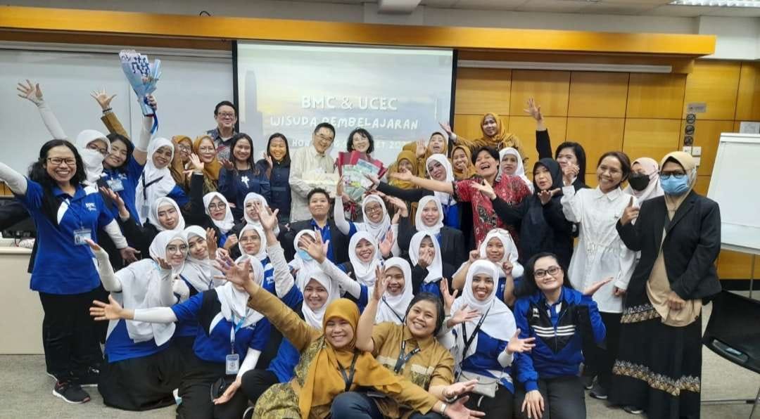 Wisuda Buruh Migran Cerdas angkatan 10,11 dan 12 di Hong Kong, Minggu (19/3/2023)