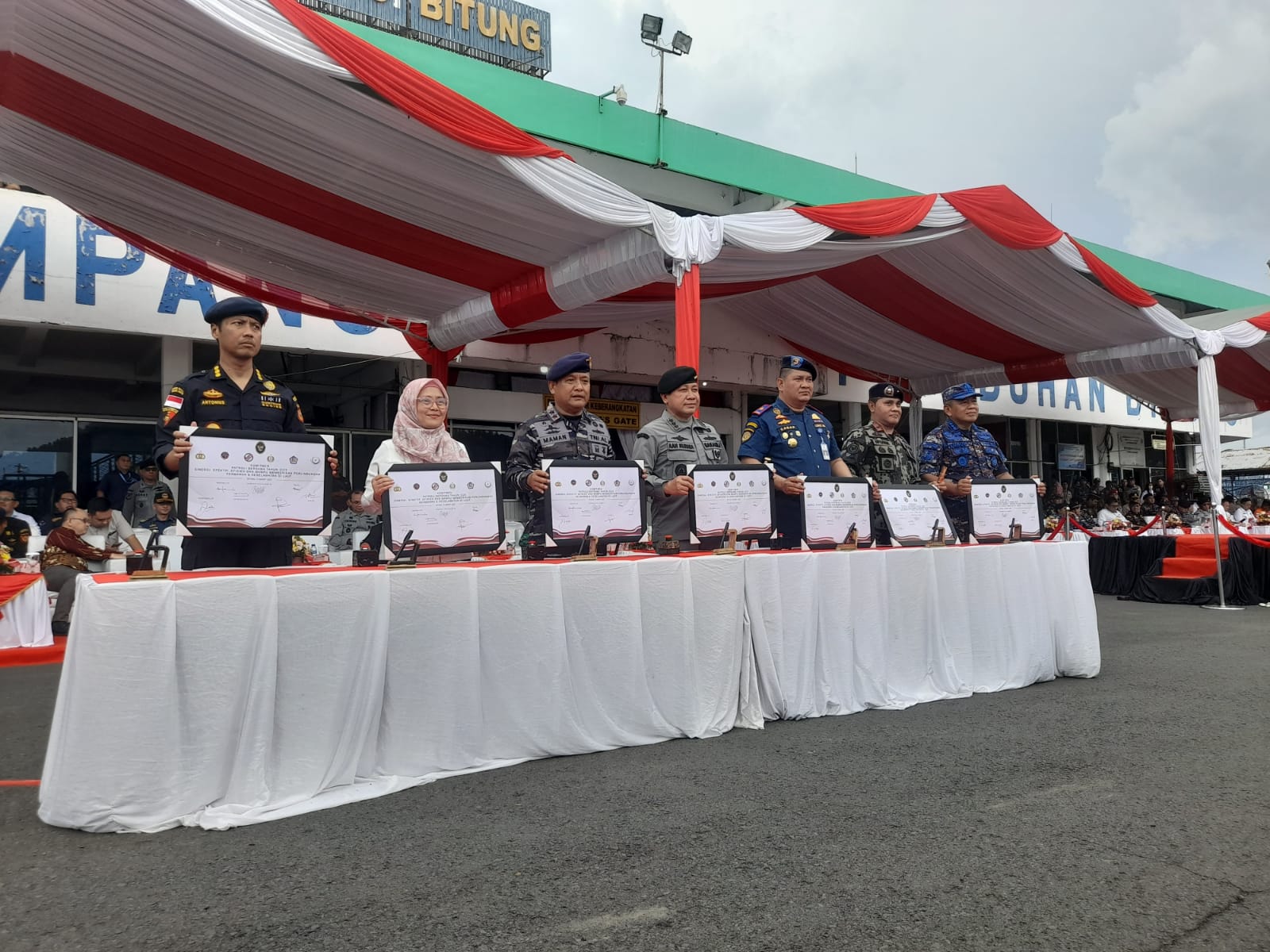 Badan Keamanan Laut Gelar Patroli Bersama Amankan Lautan Indonesia.