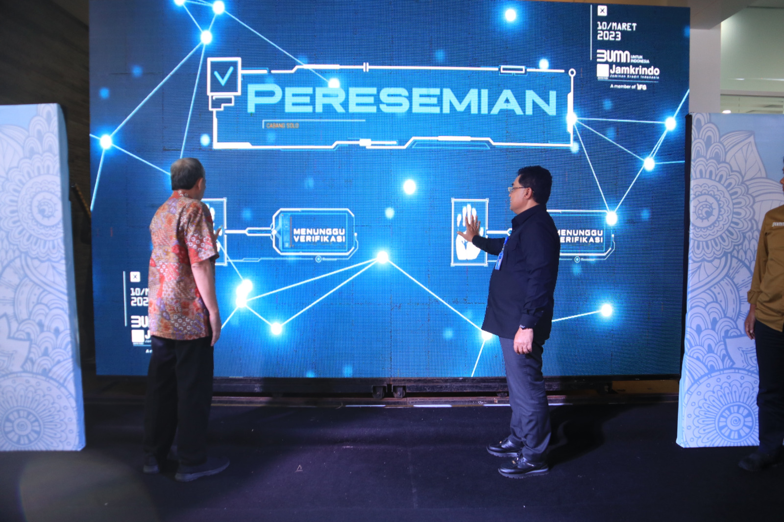 Peresmian gedung baru kantor Jamkrindo Solo