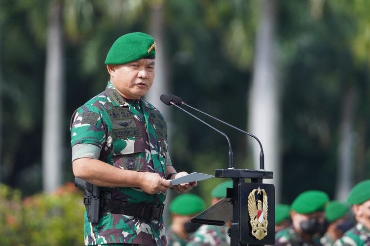 Kepala Staf Angkatan Darat (KSAD) Jenderal TNI Dudung Abdurachman