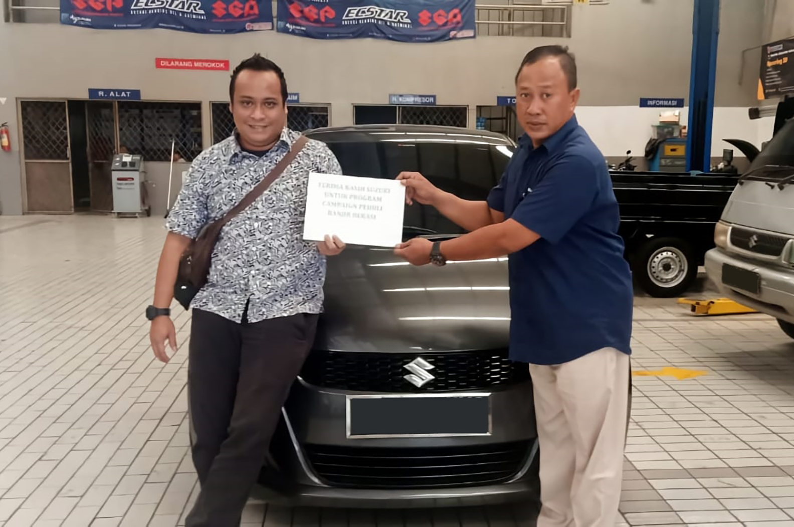 Peduli Korban Banjir Bekasi dan Karawang Suzuki Gelar Servis Gratis