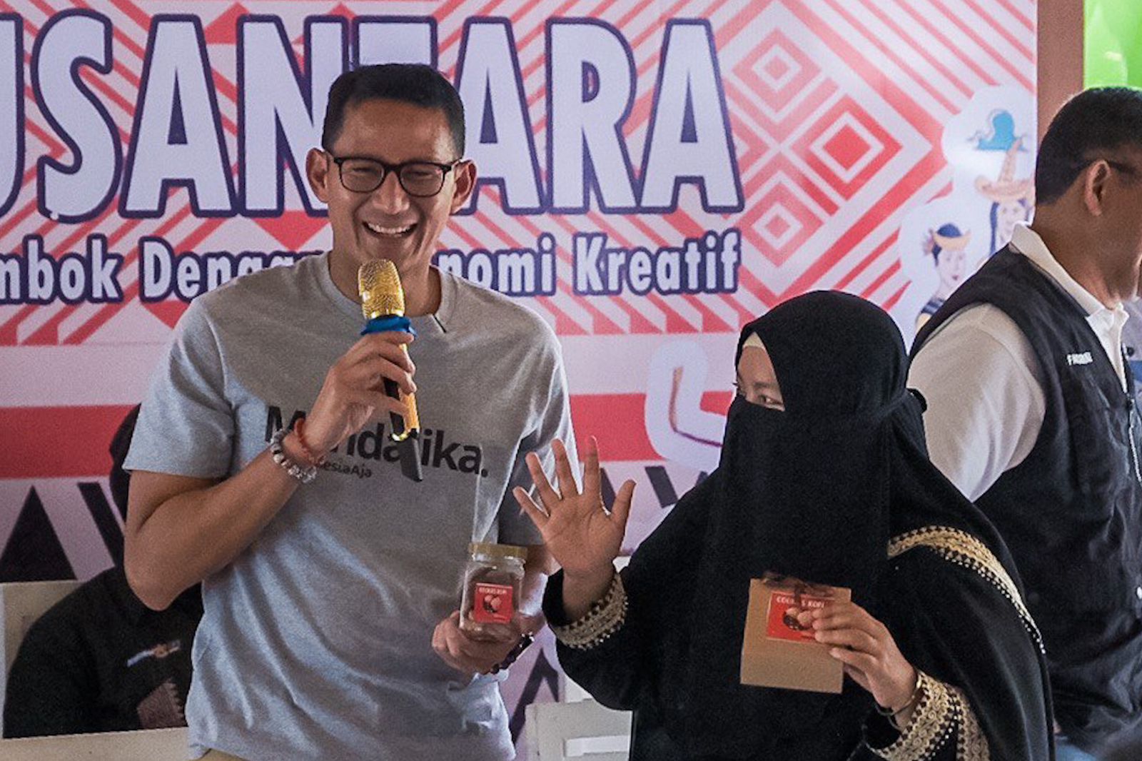 Sandiaga Uno di NTB