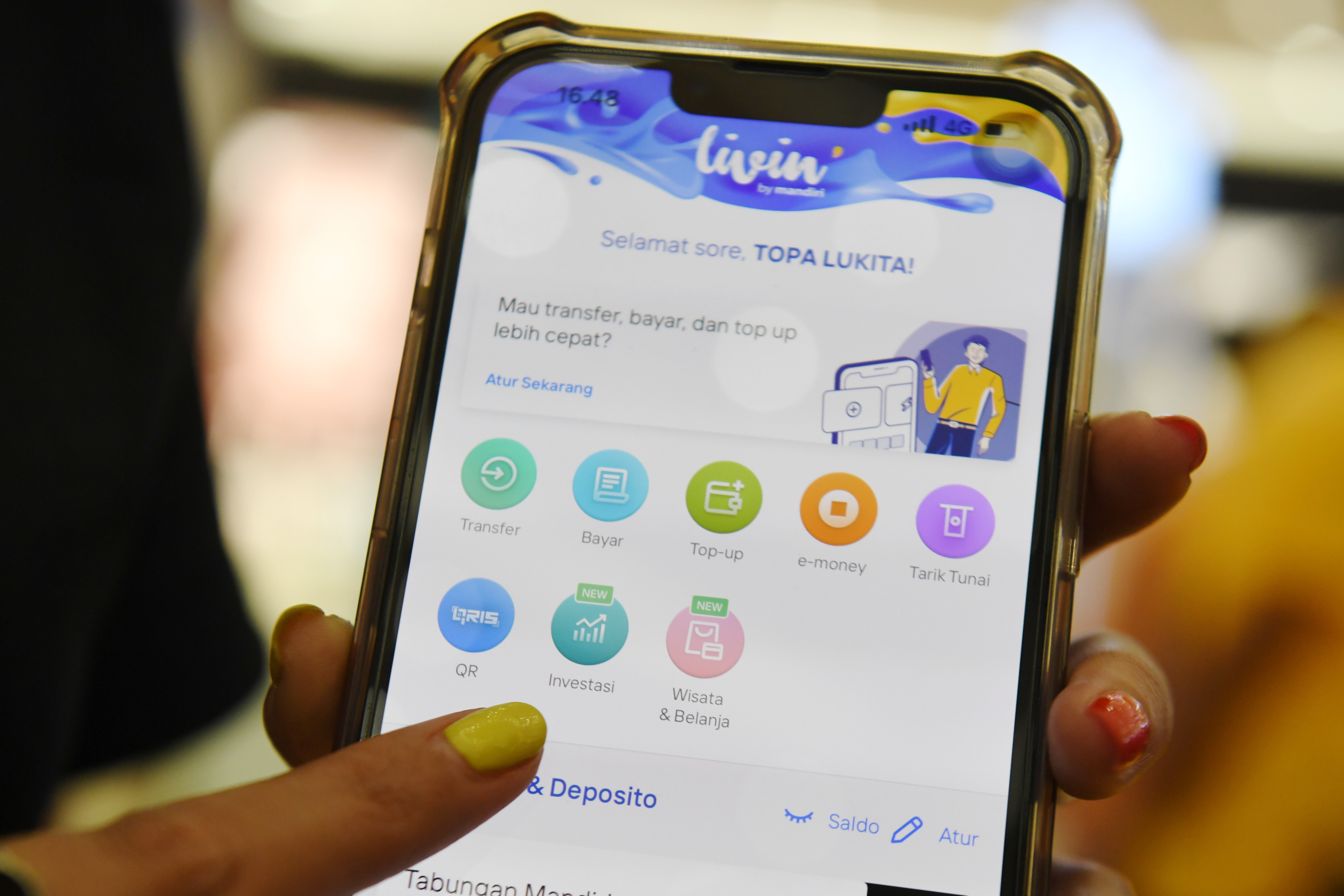 Aplikasi Livin by Mandiri