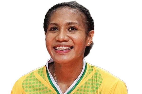 Pebola voli tim Gresik Petrokimia Pupuk Indonesia Mediol Stiovanny Yoku.