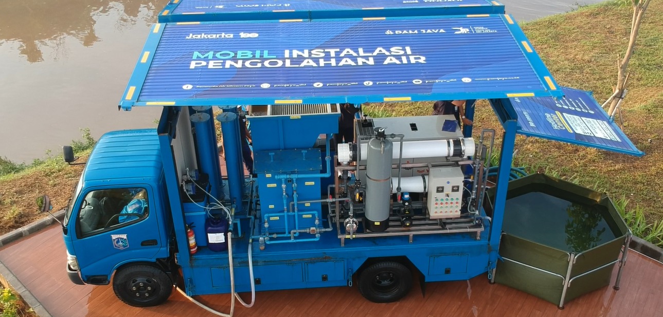 Mobil Instalasi Pengolahan  Air (IPA) PAM JAYA