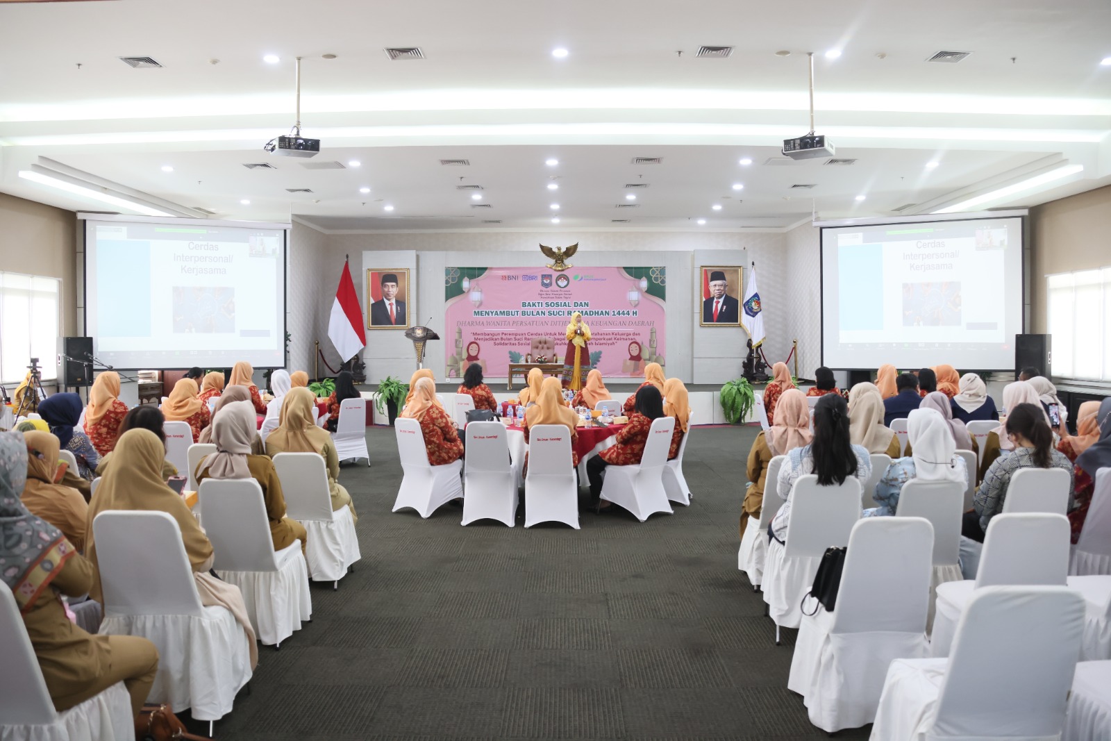 Baksos Ramadan diprakarsai oleh DWP Ditjen Bina Keuda bersama dengan DWP Kemendagri.