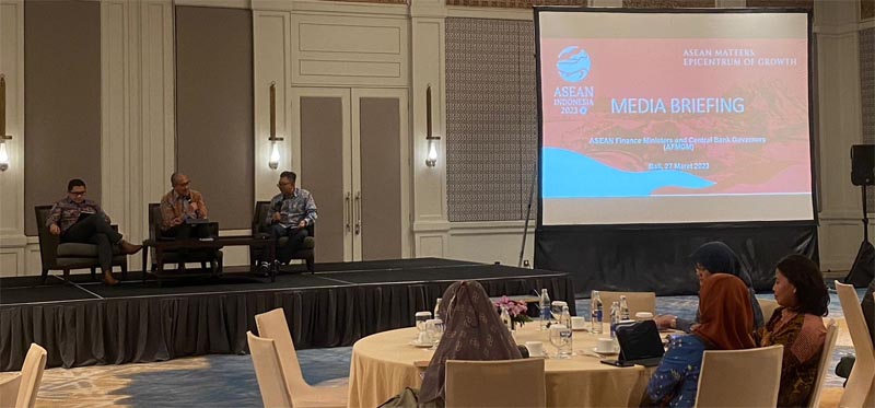 Media breafing jelang pembukaan AFMGM hari ini.