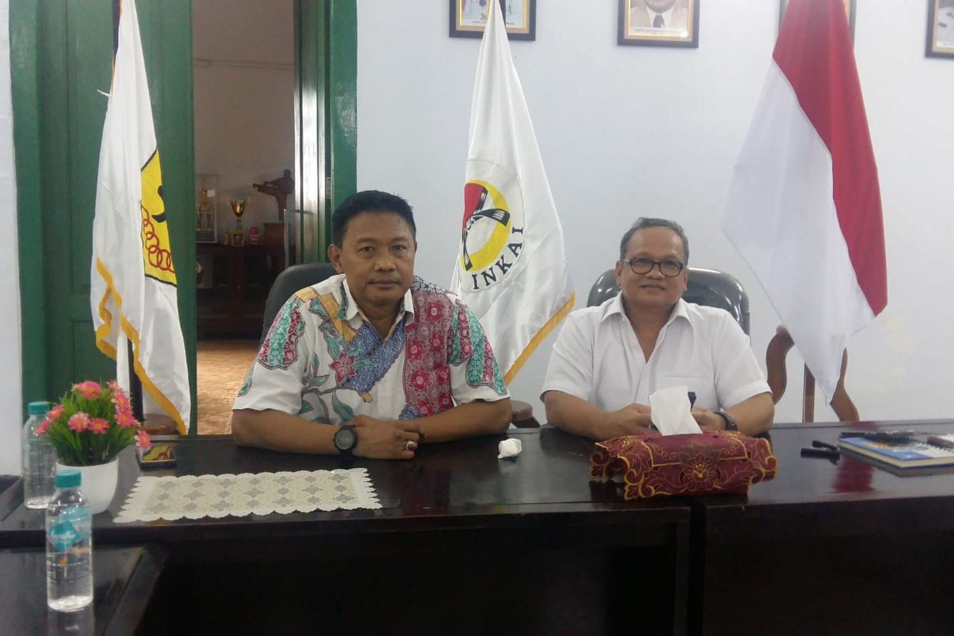 Wakil Sekjen PP Inkai Arya Bima Yudiantara (kanan).