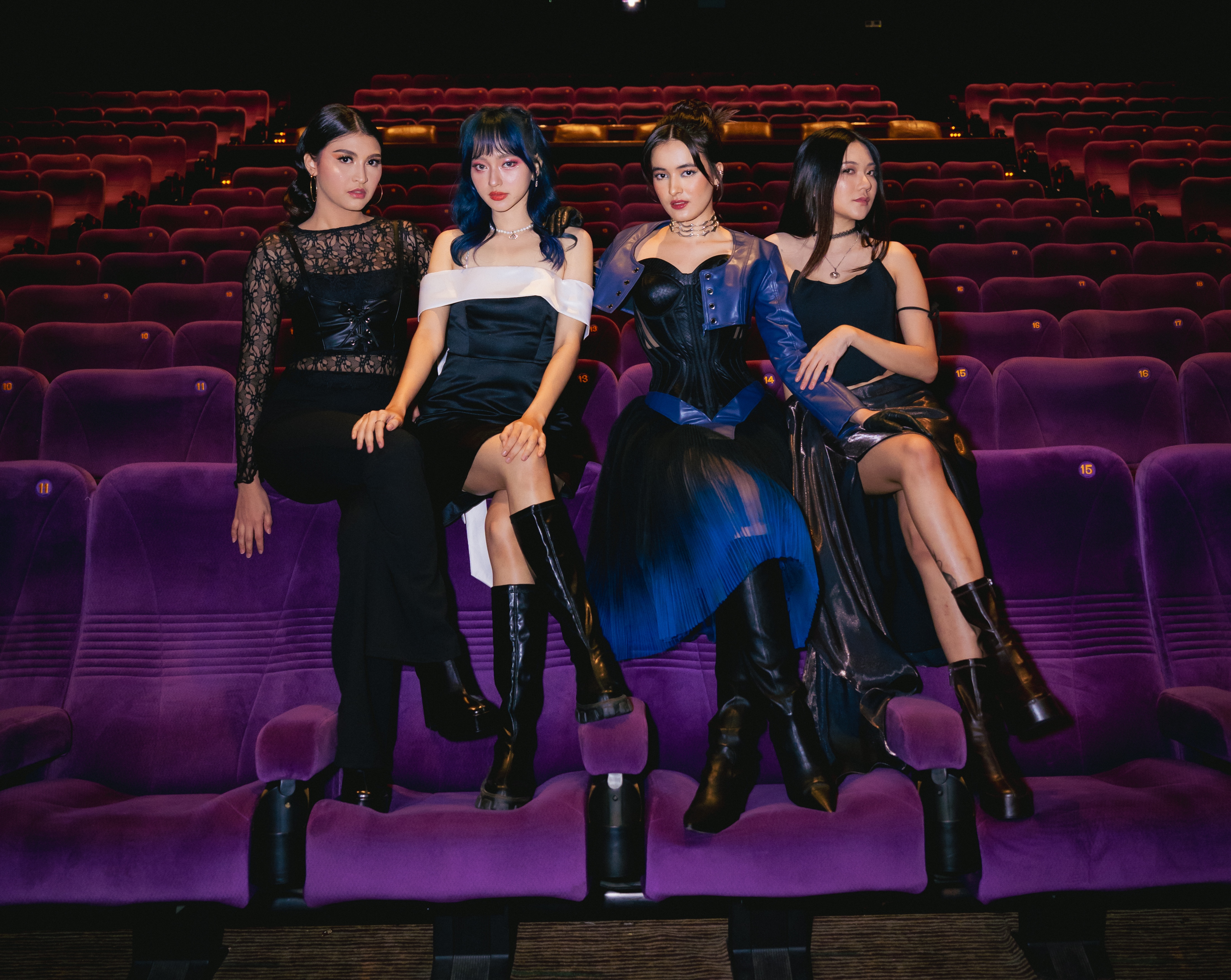 Sejumlah pemeran film Virgo and The Sparklings. 