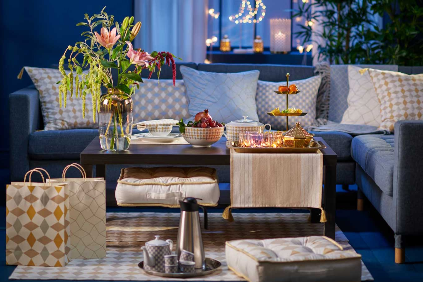 Berbagai perabot rumah tangga dari IKEA.