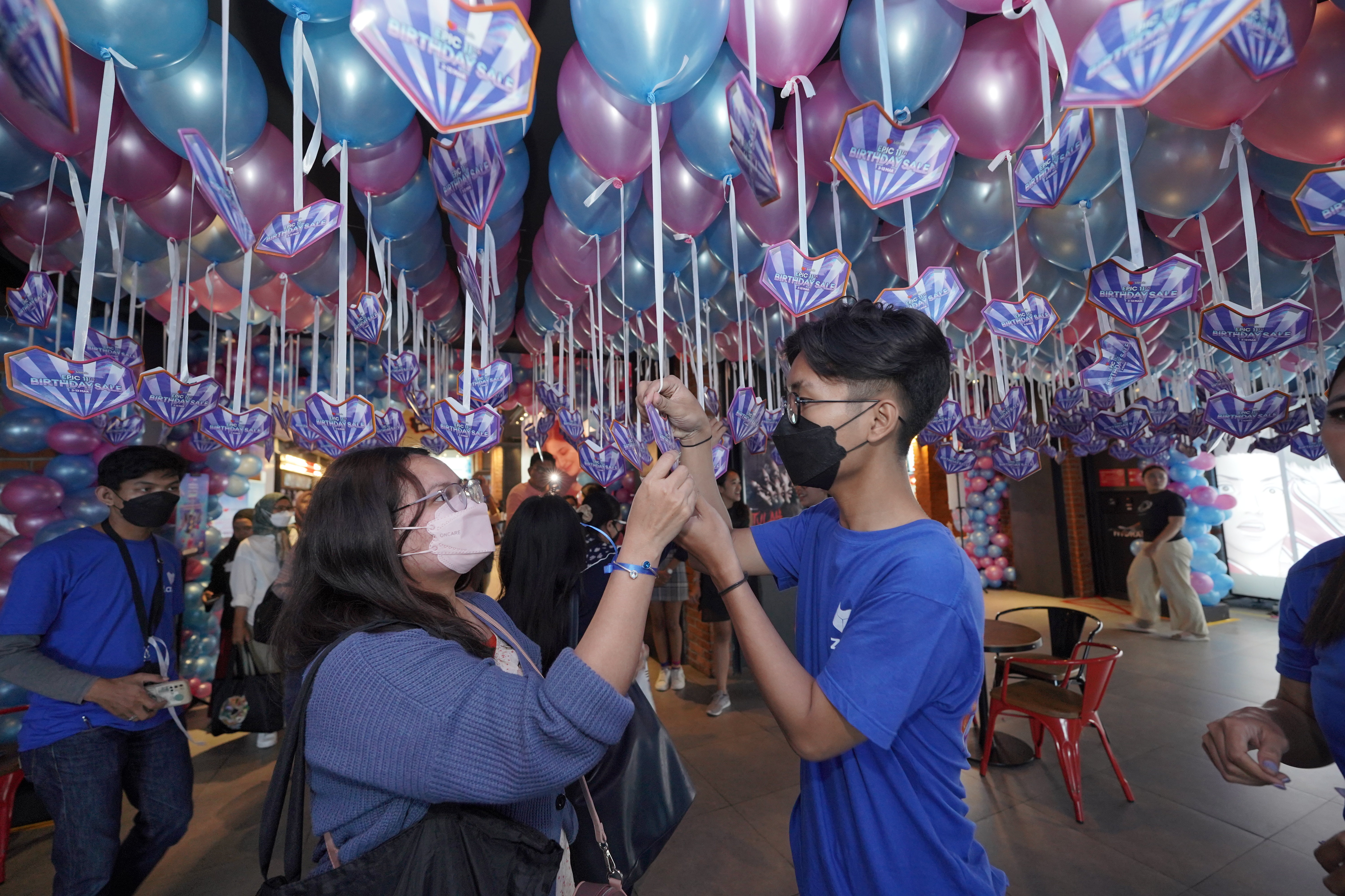 Instalasi tangkap Kejutan Epic