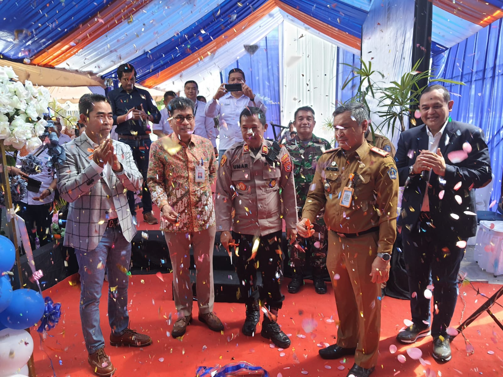 Pembukaan BRI Insurance di Kendari, Senin (20/3).