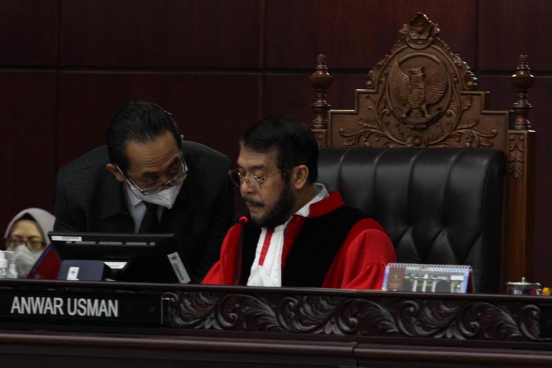 Sidang Pengujian UU Pemilu Di MK Ditunda