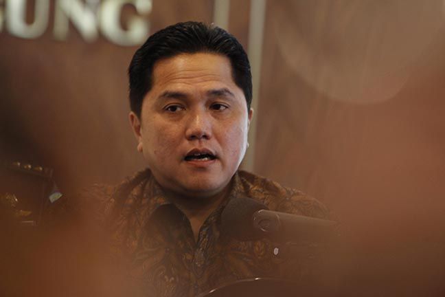 Menteri BUMN Erick Thohir