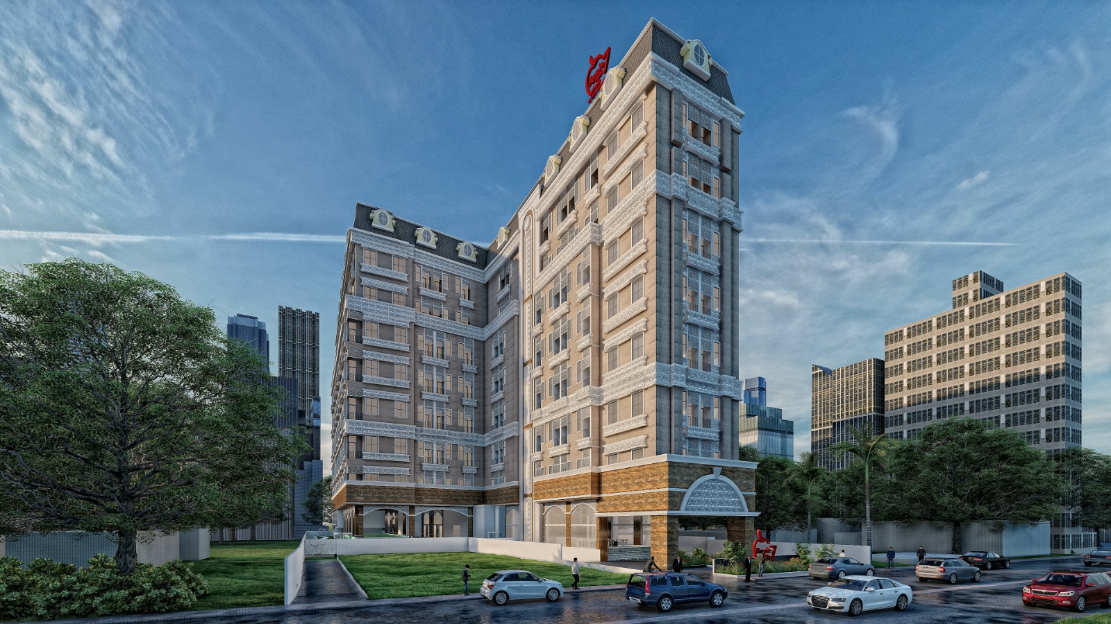 Maket pengembangan Apple Adhi 7 @Pancoran