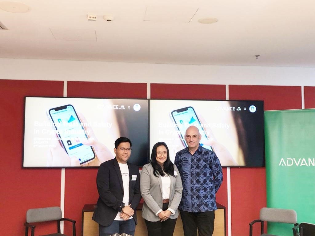 Acara media group interview “Building Trust and Safety in Crypto Investing in Indonesia” di Jakarta.