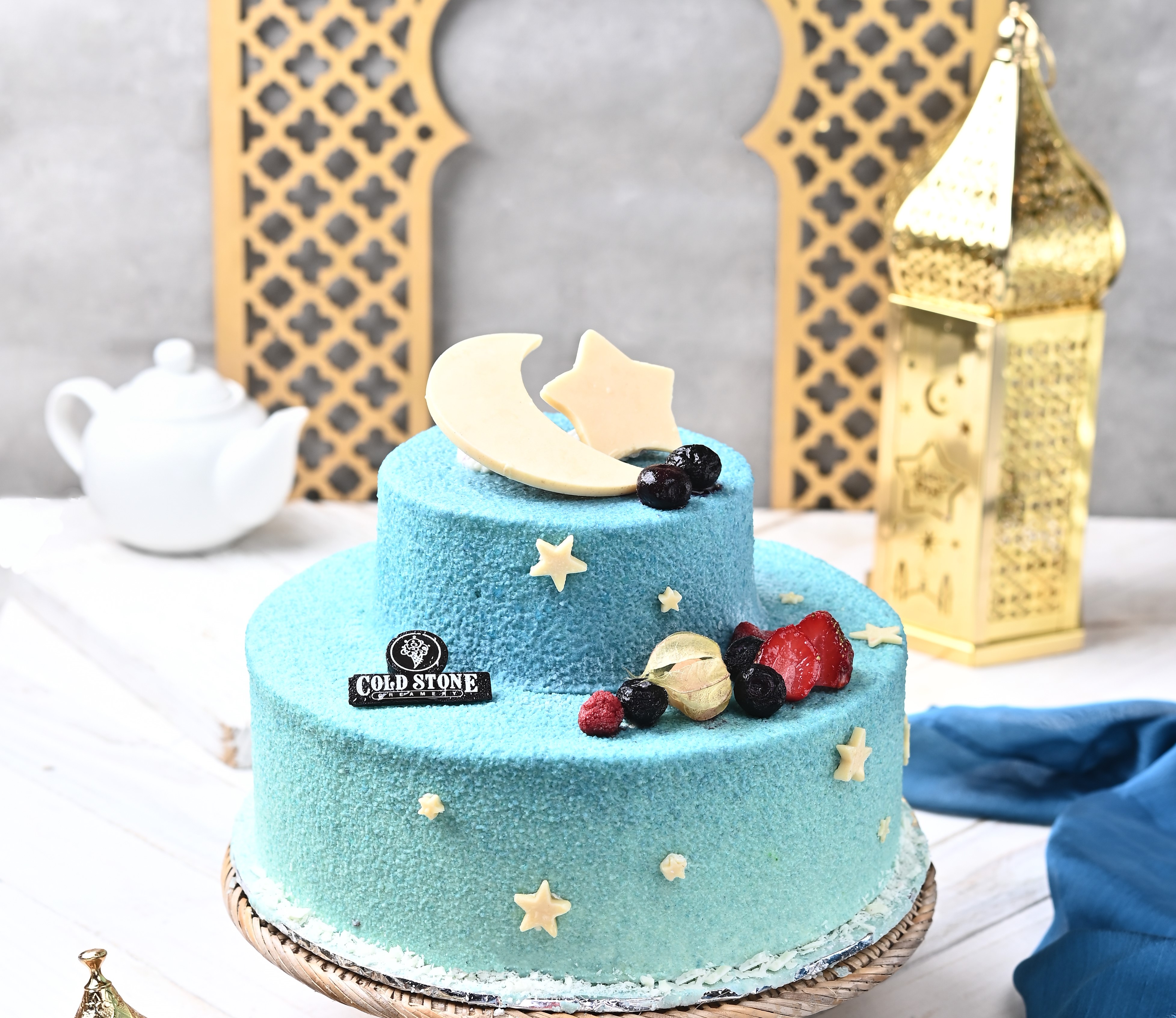 Kue berbahan dasar es krim, berris layered cake yang dihadirkan Cold Stone di bulan Ramadan