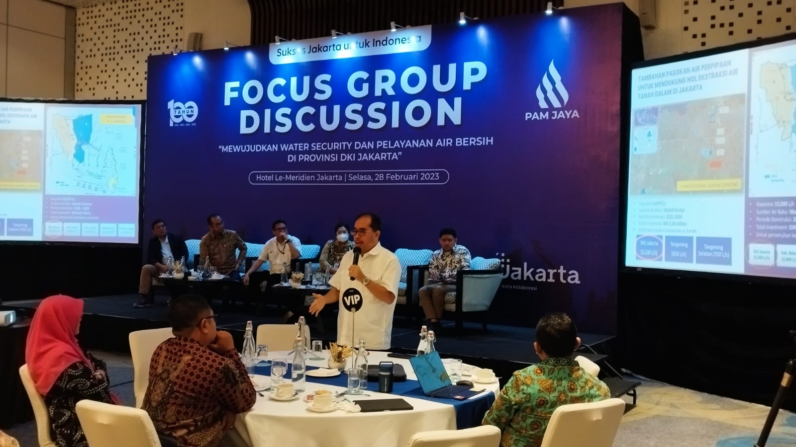 PAM JAYA berkomitmen guna meningkatkan pelayanan air perpipaan di DKI Jakarta dengan menyerap aspirasi melalui Focus Group Discussion (FGD),