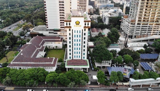 Ilustrasi. Gedung Kementerian ESDM di Jakarta.