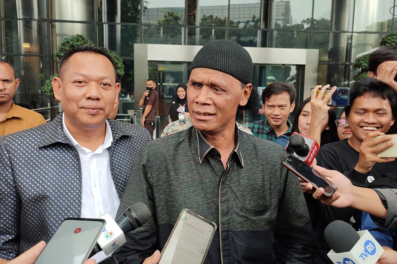 Hercules usai pemeriksaan mengaku tidak paham soal suap.