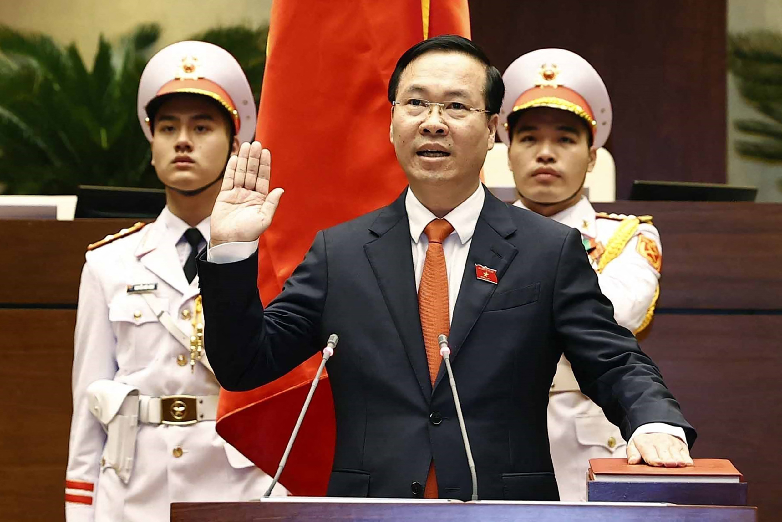 Presiden baru Vietnam Vo Van Thuong