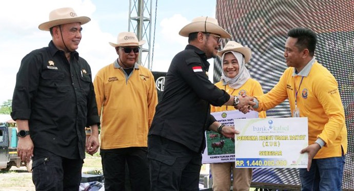 Kementan Dorong Integrasi Sapi - Sawit di Kalimantan Selatan