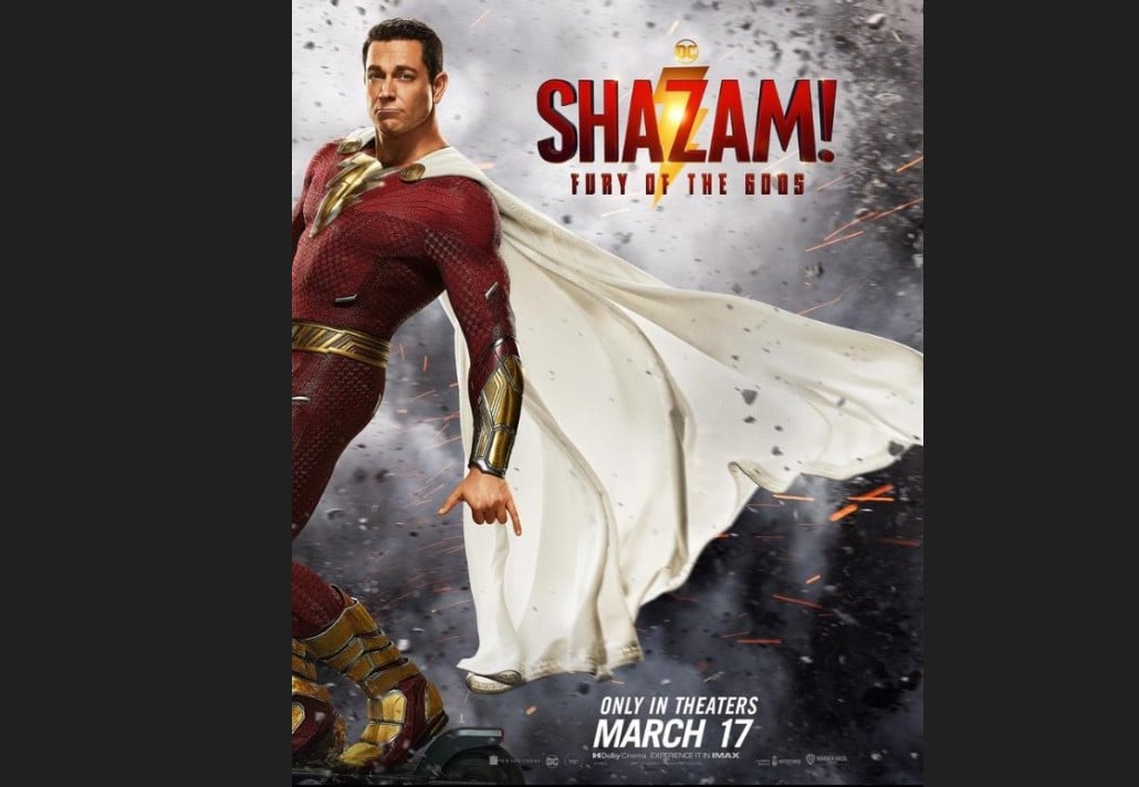 Poster film Shazam! Fury of The Gods