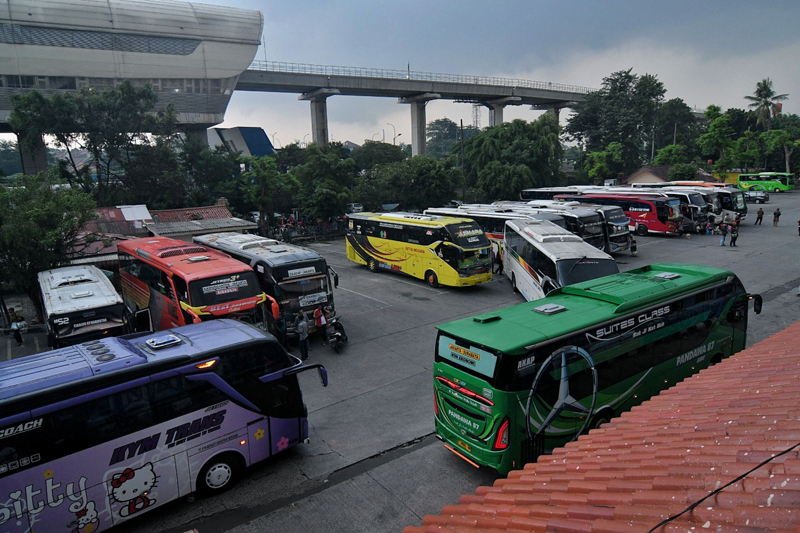 Ilustrasi mudik bersama