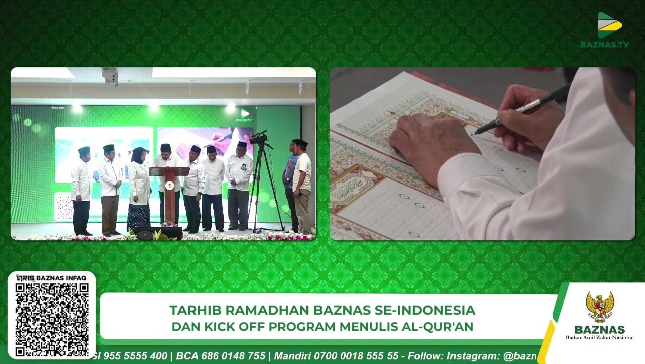 Kick Off Program menulis Alquran 