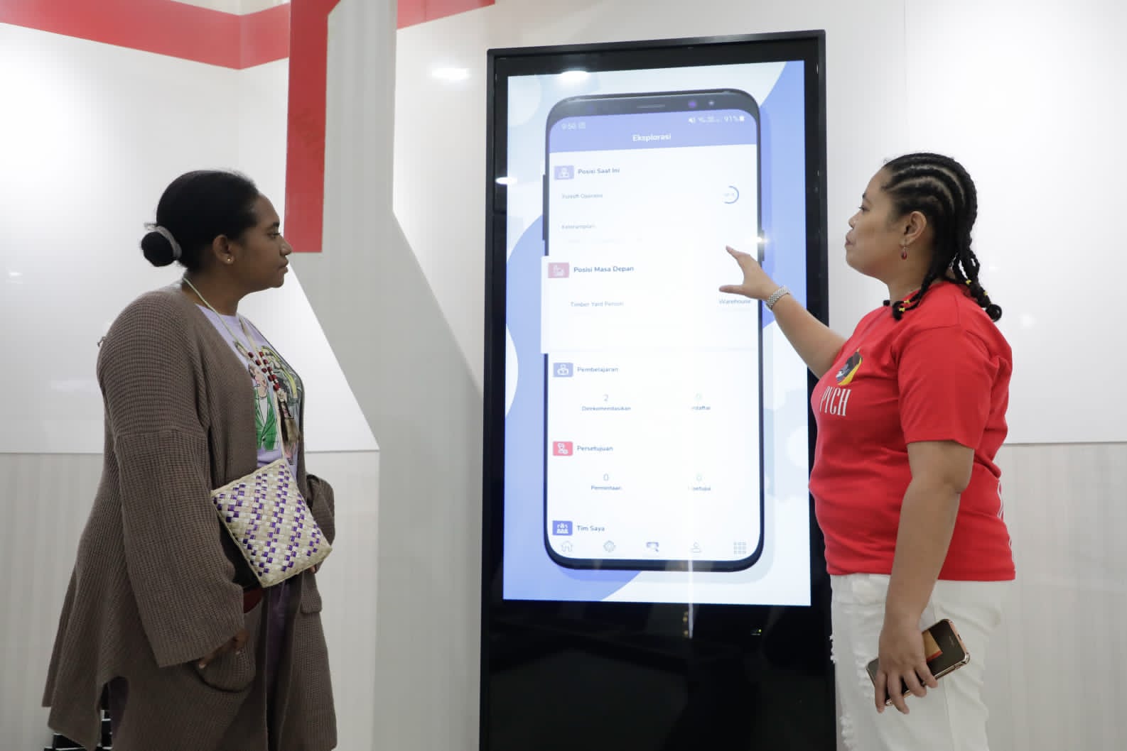 Aplikasi yang diciptakan PYCH Papua