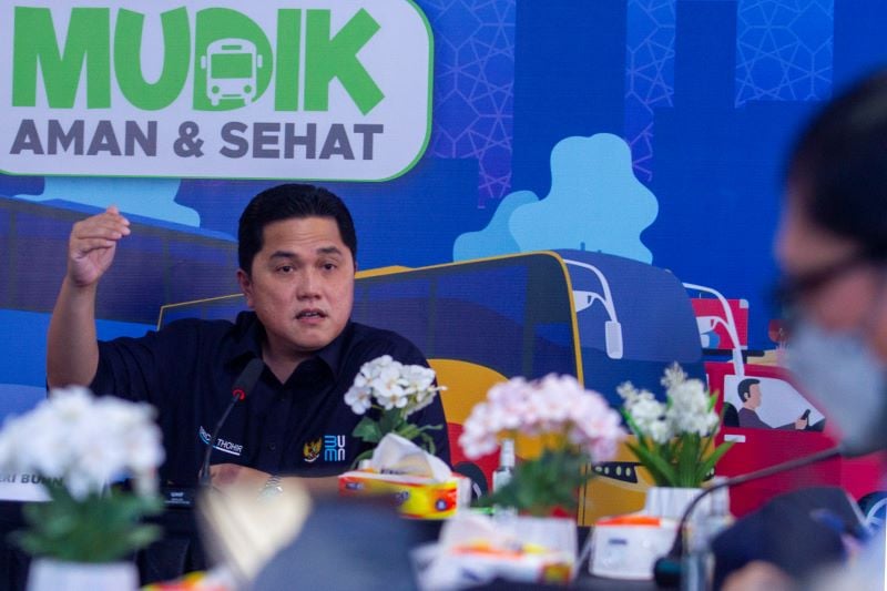 Menteri BUMN Erick Thohir