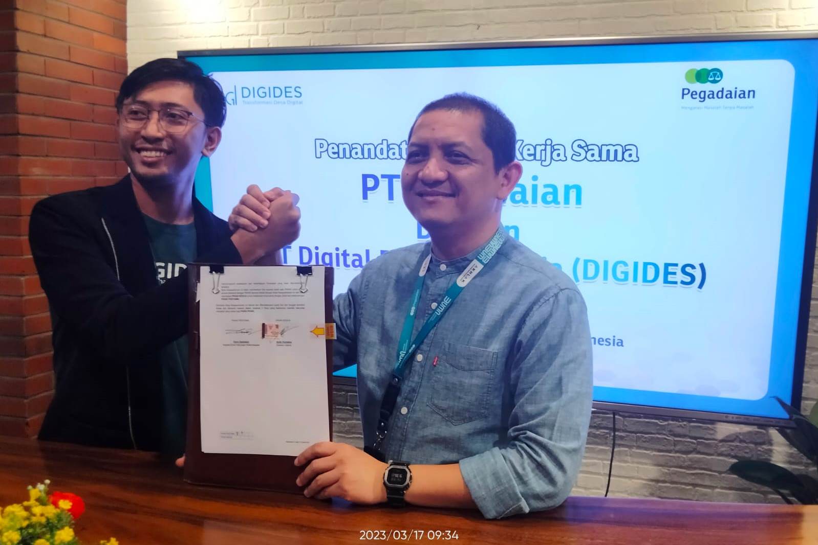 Pegadaian Gandeng Digides Tingkatkan Perekonomian Masyarakat Desa