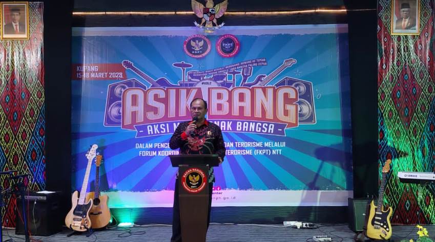 Ketua Forum Koordinasi Pencegahan Terorisme (FKPT) NTT, Yohannes Oktovianus.