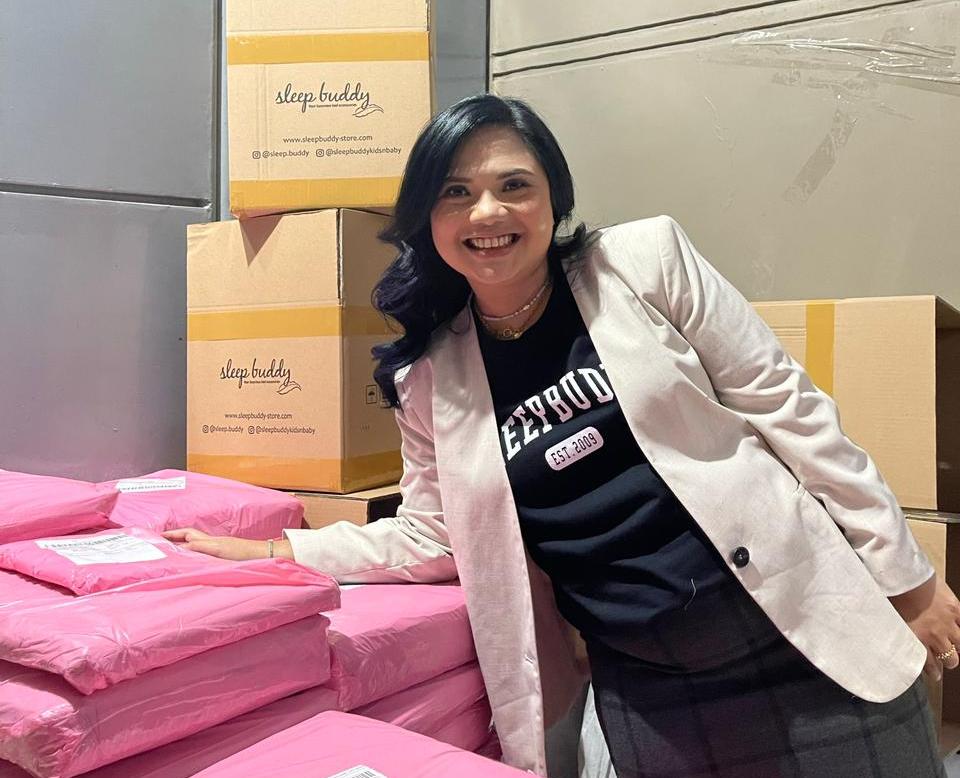 Indah Catur Agustin, pendiri Sleep Buddy, 