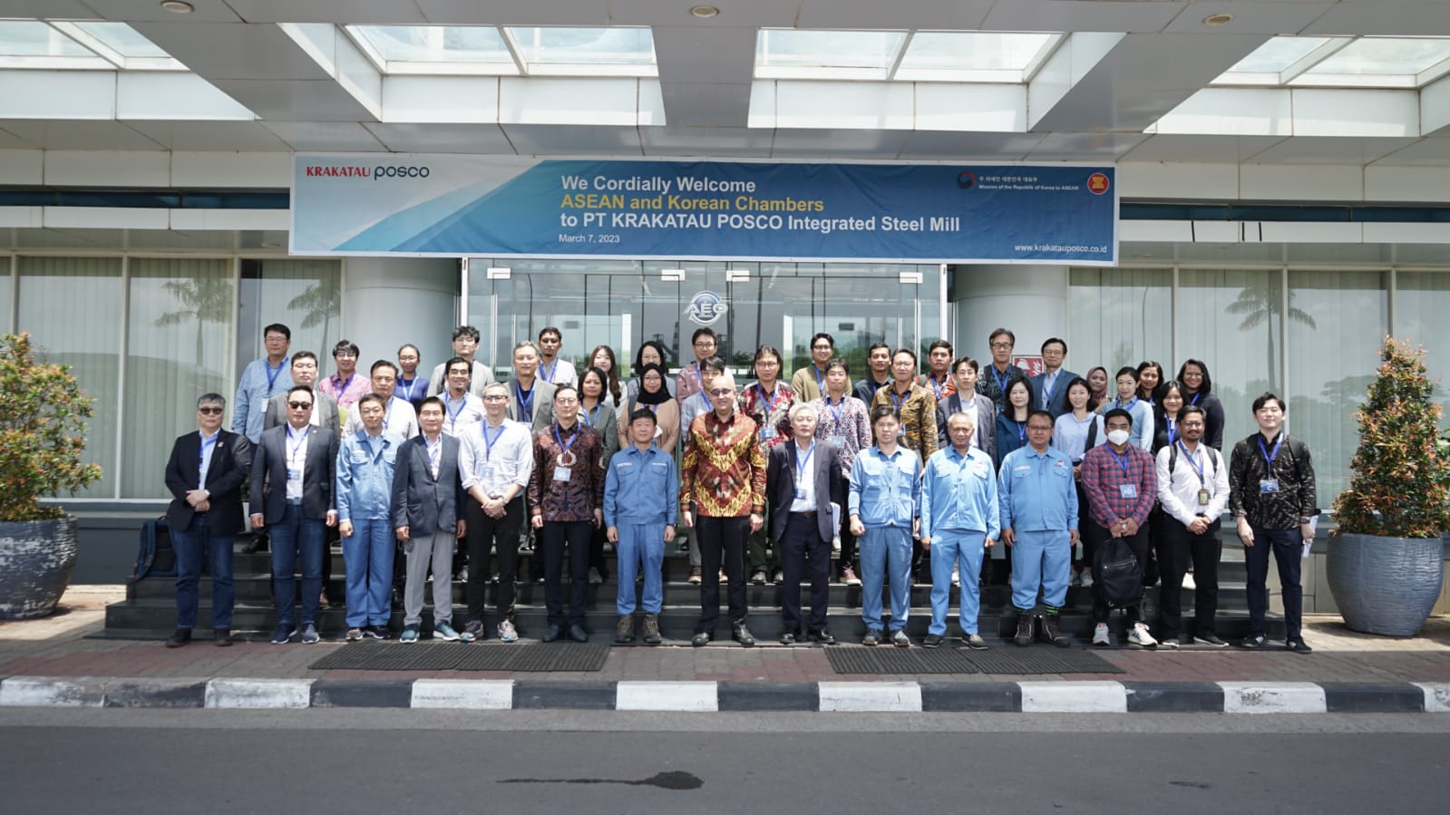 Di Hadapan Diplomat Korsel dan ASEAN, Krakatau Posco Beberkan Rencana Investasi tahap Kedua