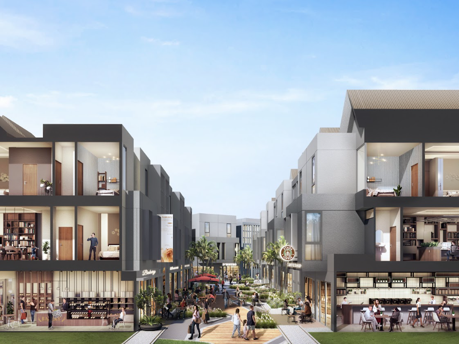 Properti komersial Sinar Mas Land bertajuk Delrey.