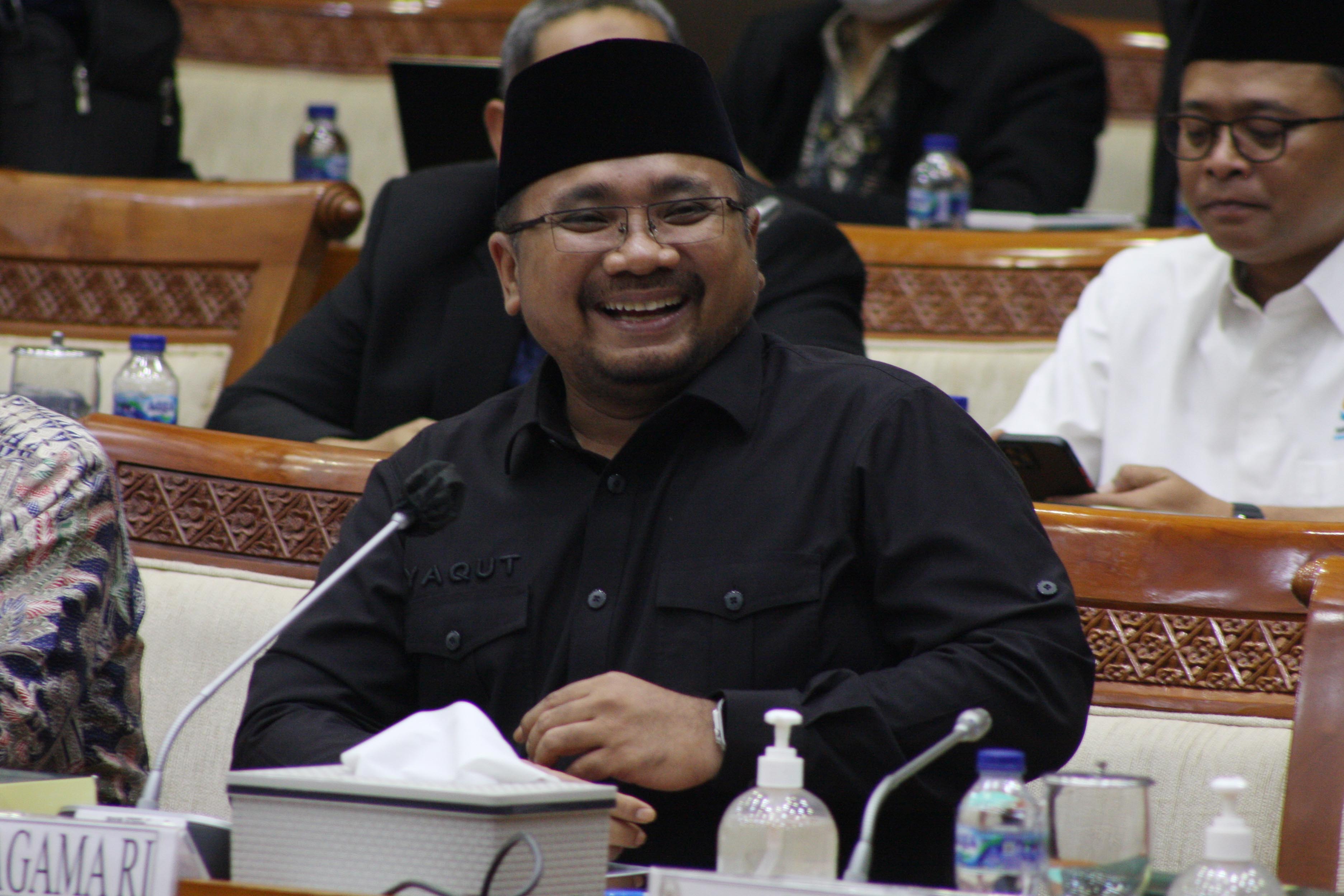 Menteri Agama (Menag) Yaqut Cholil Qoumas 