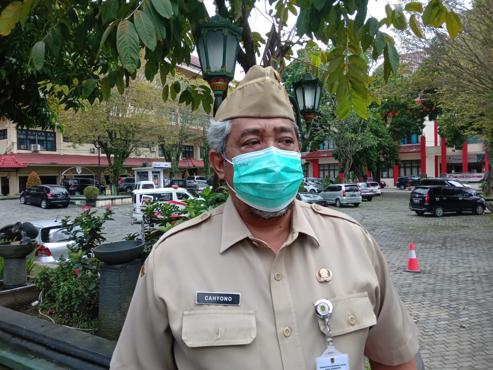 Kepala Dinas Kesehatan Kabupaten Klaten, Jawa Tengah, Cahyono Widodo