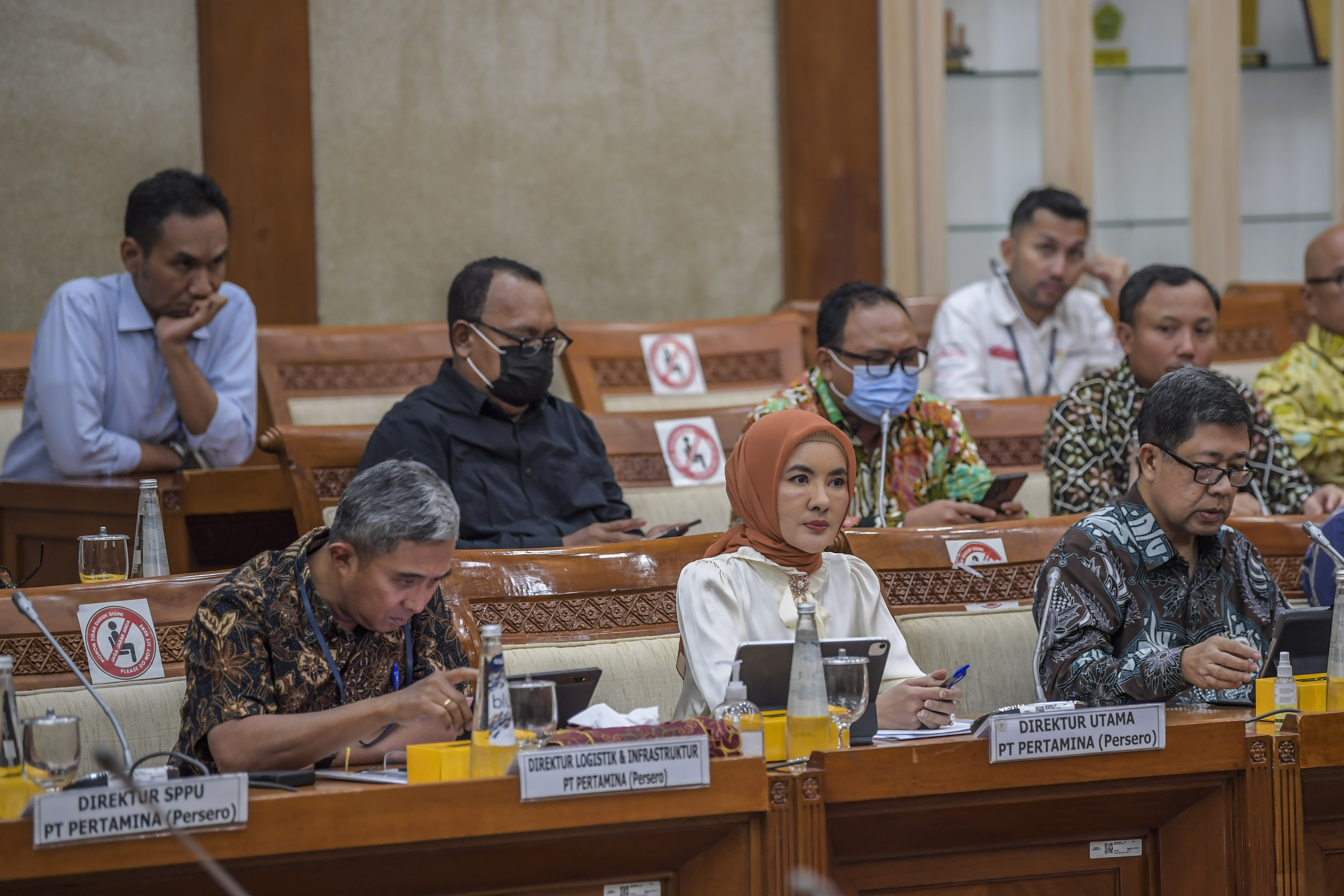 RDP Komisi VI DPR RI dengan Pertamina membahas kebakaran Depo Pertamina Plumpang