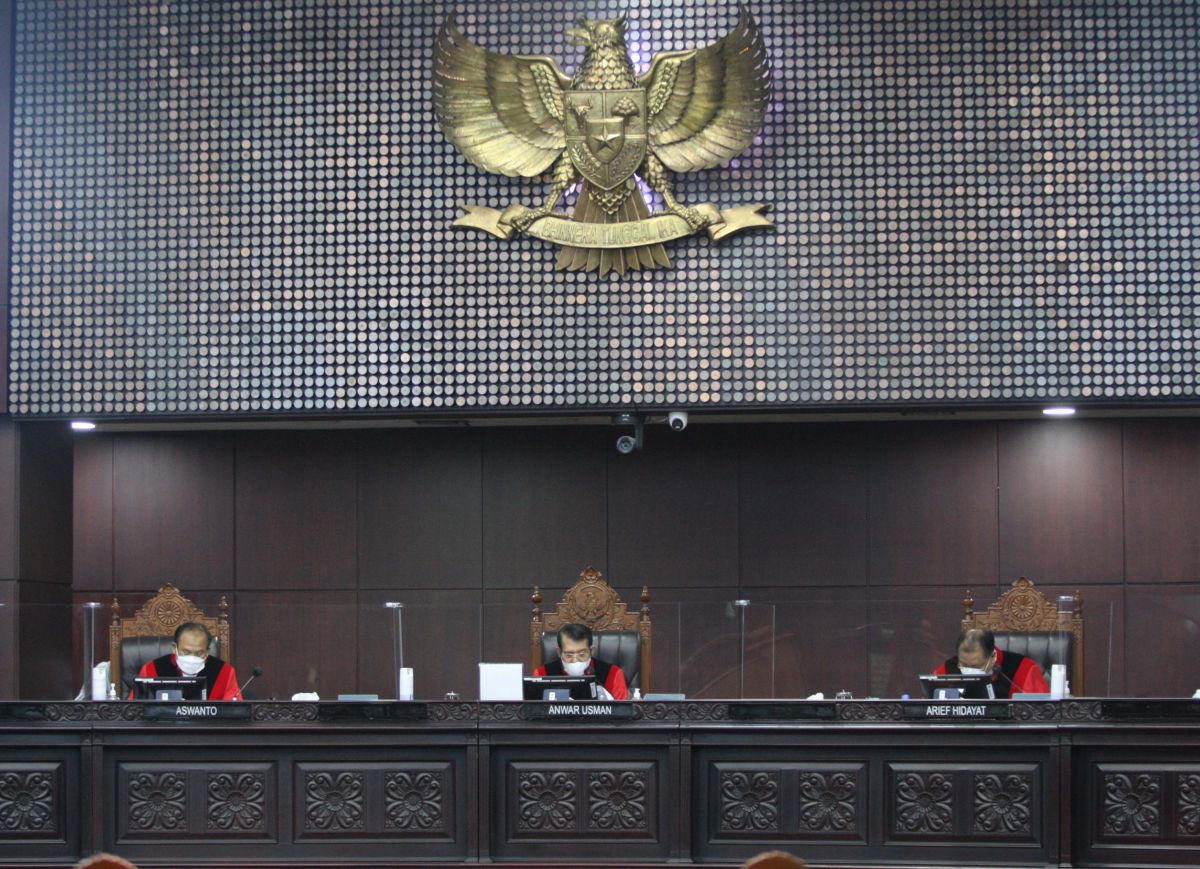 Ilustrasi sidang MK